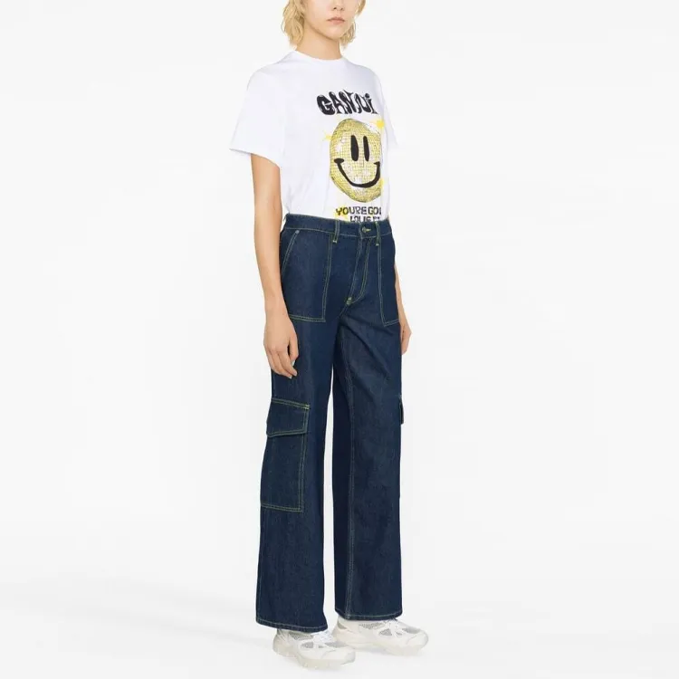 GANNI Jeans Women's Blue-3