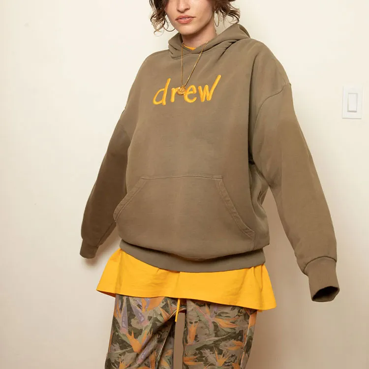 Drew House Sweatshirts Unisex Olive Green-3
