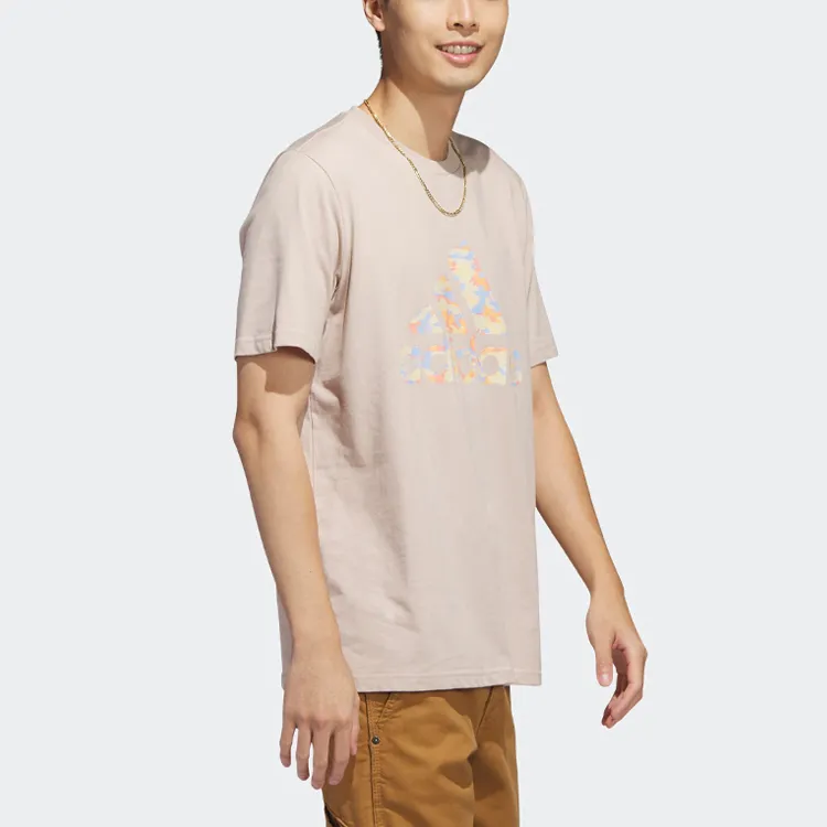 Adidas T Shirt Men's Wonder Taupe-3