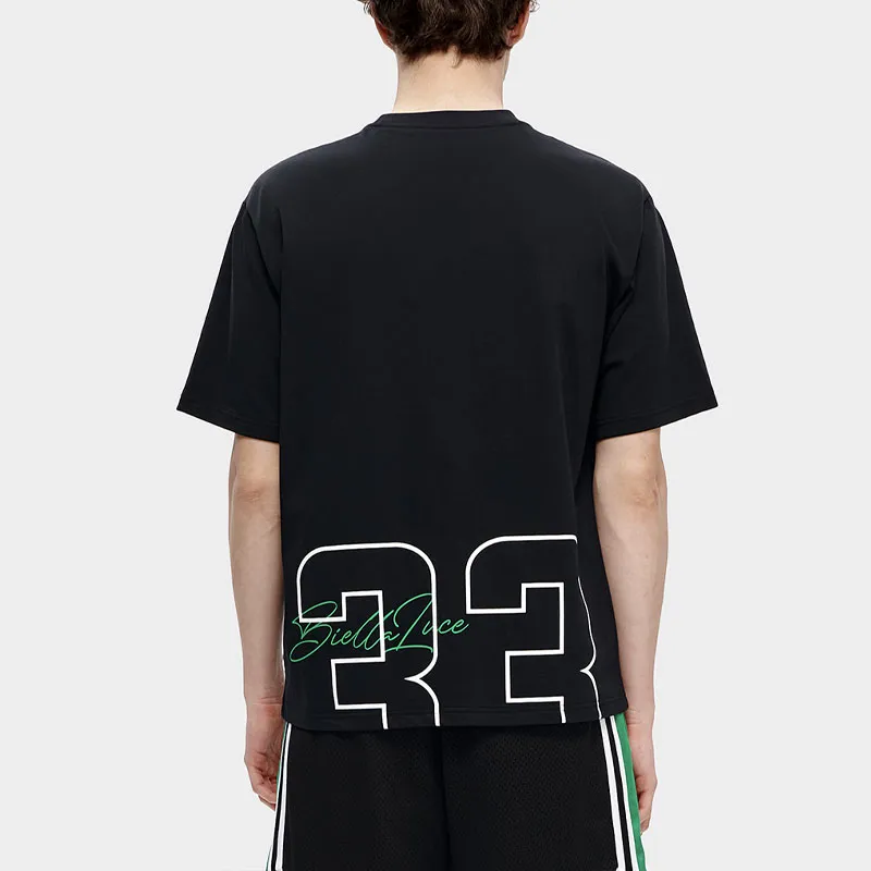 FILA FUSION T Shirt Men's Pitch Black-3