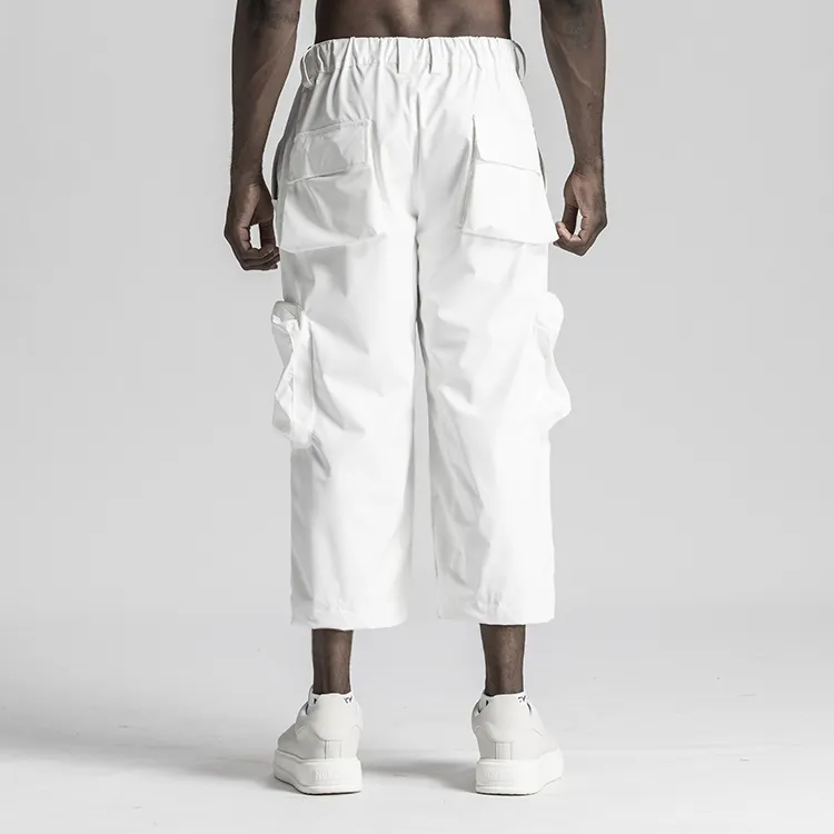 NORVINCY Outdoor Breathable Solid Color Lightweight Cargo Pants Unisex-8