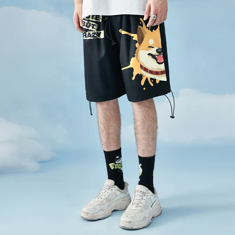 SANSYAS Loose Fit Shorts Unisex-8