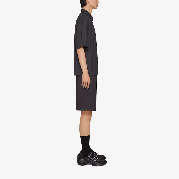 Givenchy Logo Patch Short Sleeved Shirt-3