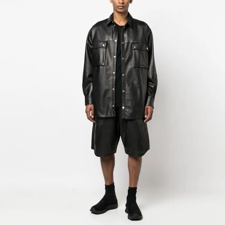 BALMAIN Logo Embossed Long-Sleeved Shirt-1
