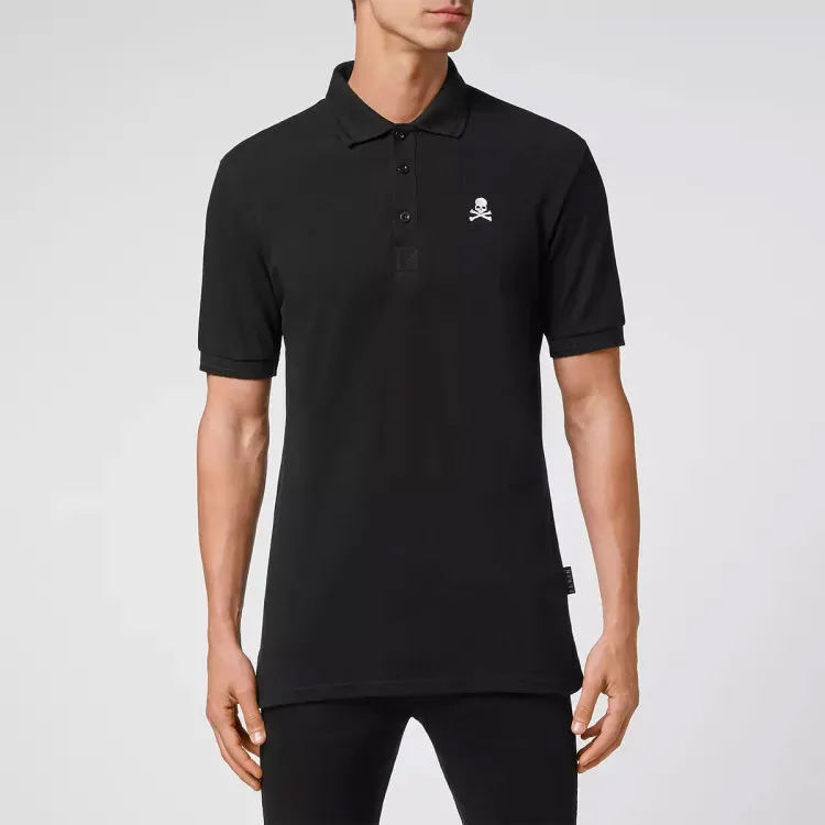 PHILIPP PLEIN Polo Shirts Men Black-2