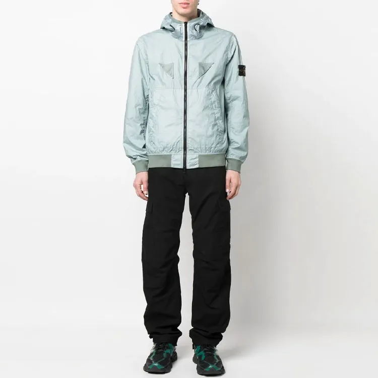 STONE ISLAND STONE ISLAND MEMBRANA 3L TC Jackets & Coats Men's Blue-1