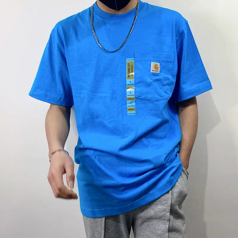 Carhartt Regular T-Shirt Unisex Blue-2