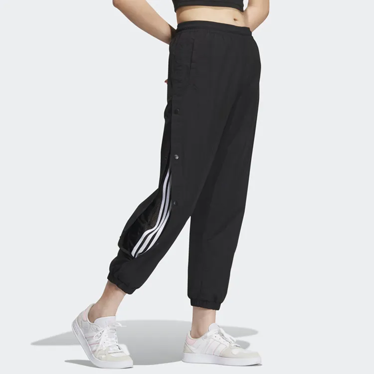 Adidas Neo Knitted Sports Pants Women's Black-3