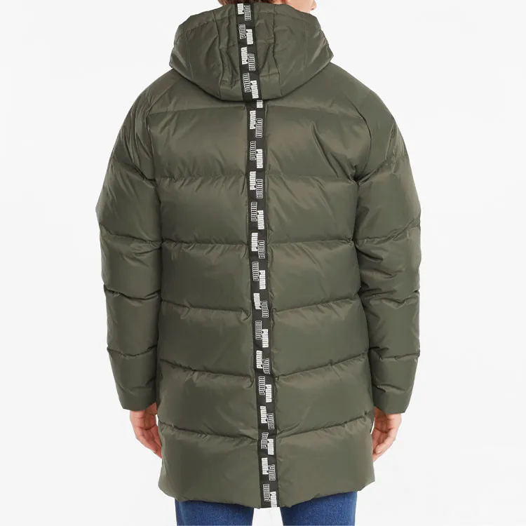 PUMA Down Jacket Men's Grape Leaf Green-3