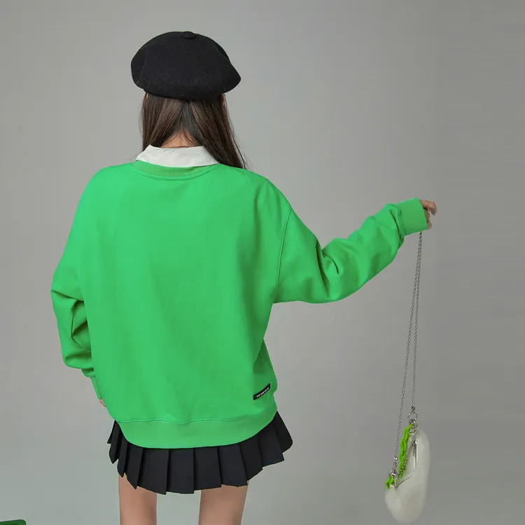 CHUU Sweatshirts Women's Green-1