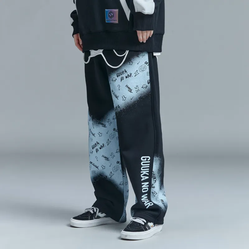 Guuka Sports Pants Unisex Black-7
