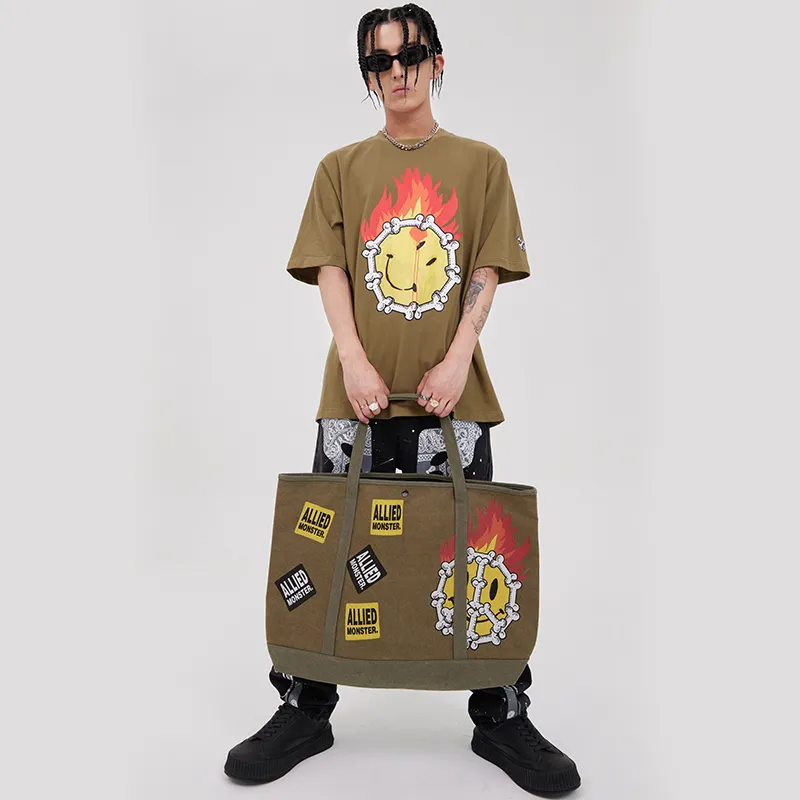 AMONSTER Straight T-Shirt Unisex-8