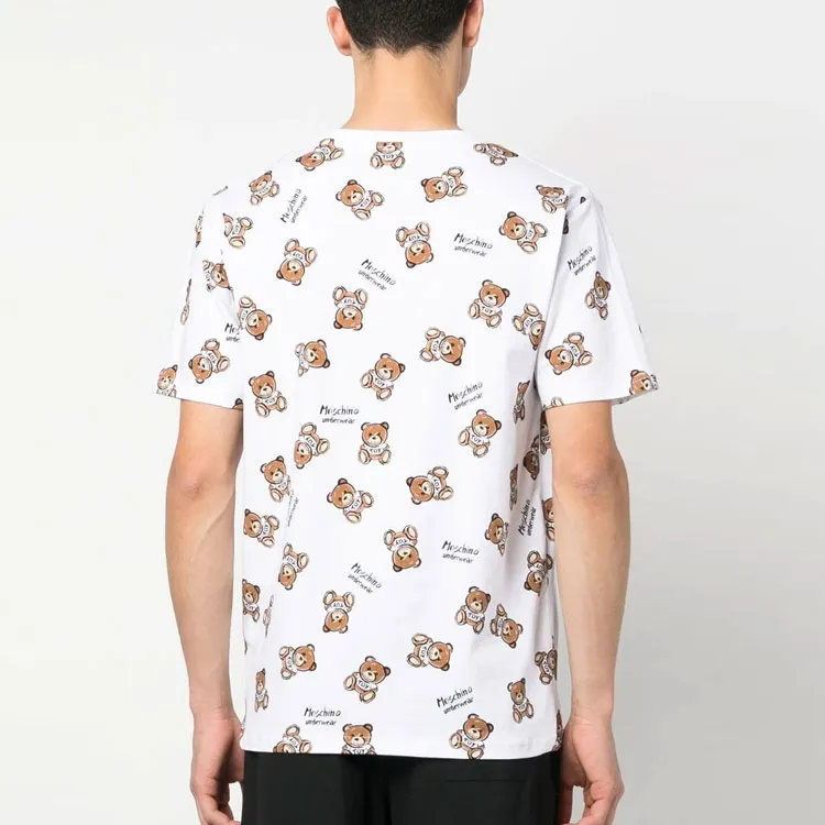MOSCHINO T Shirts Men White-2