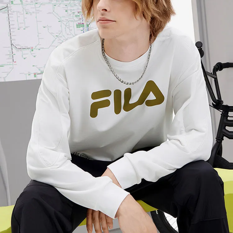 FILA FUSION Sweatshirts Men Standard White-3