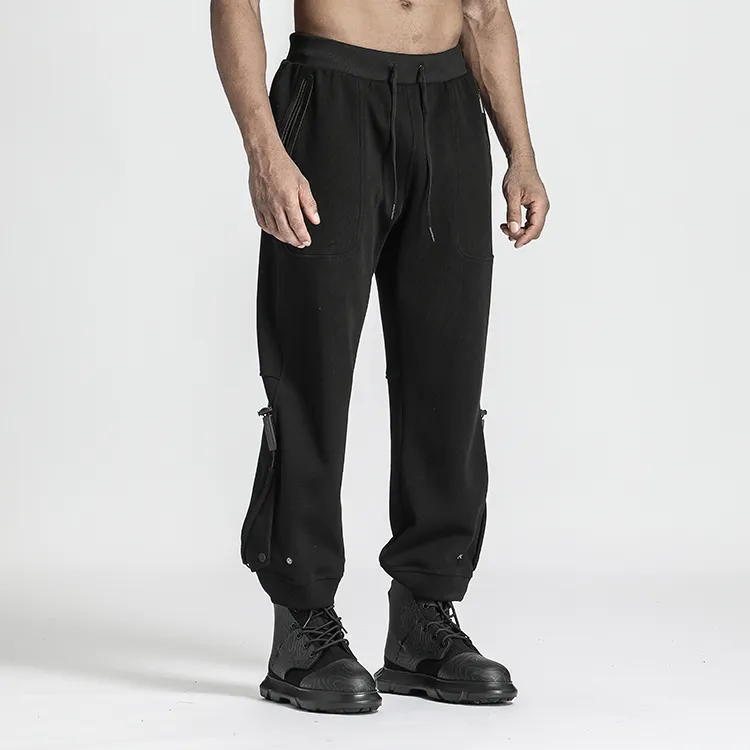 NORVINCY Western Trendy Elastic Cuff Knitted Sweatpants Unisex-2