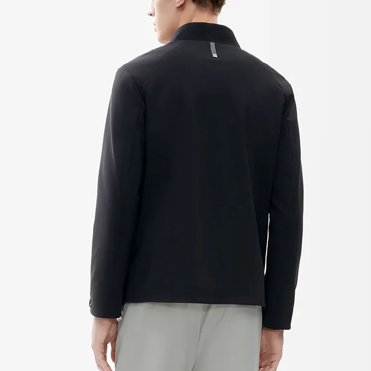 FILA Jackets Men Jet Black-4