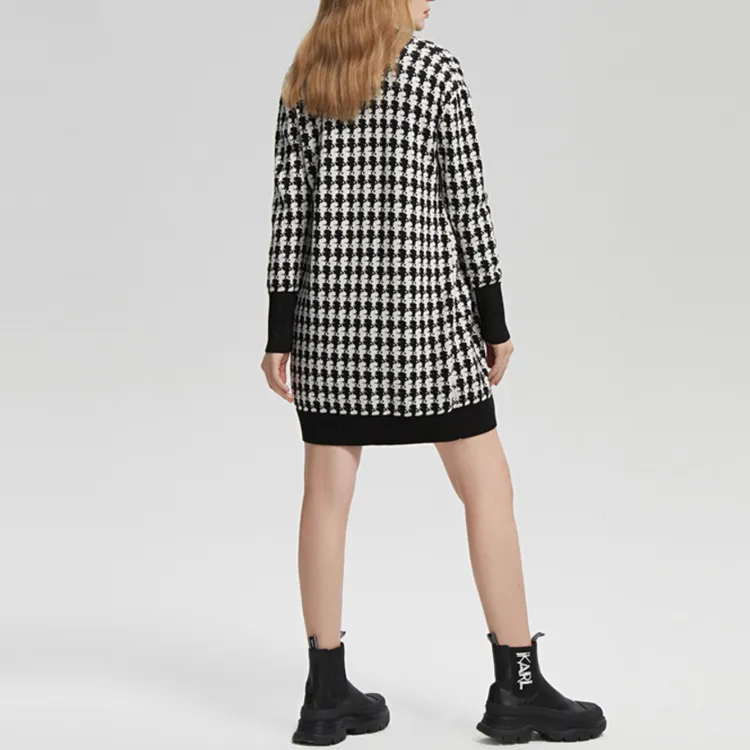 KARL LAGERFELD / Karl Lagerfeld Jeans Knitwear Women's Black/White-3