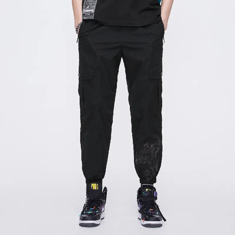Boy London SS21 Straight Casual Pants Unisex Black-2