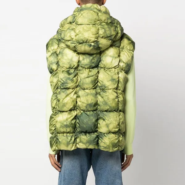 DIESEL W Ralle Sl Padded Vest Jacket With Hood-2