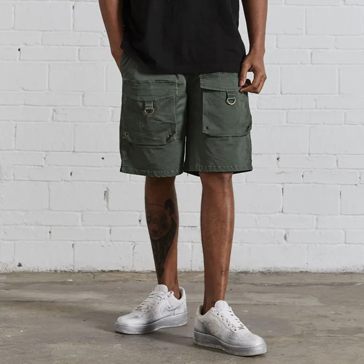 Profound Shorts Unisex Army Green-2