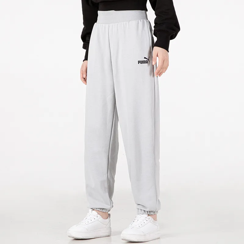 PUMA Knitted Sweatpants Women's Gray-2