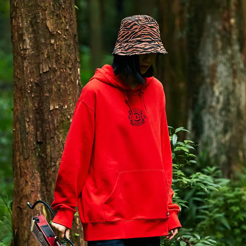 Dickies Sweatshirt Unisex Chinese Red-6