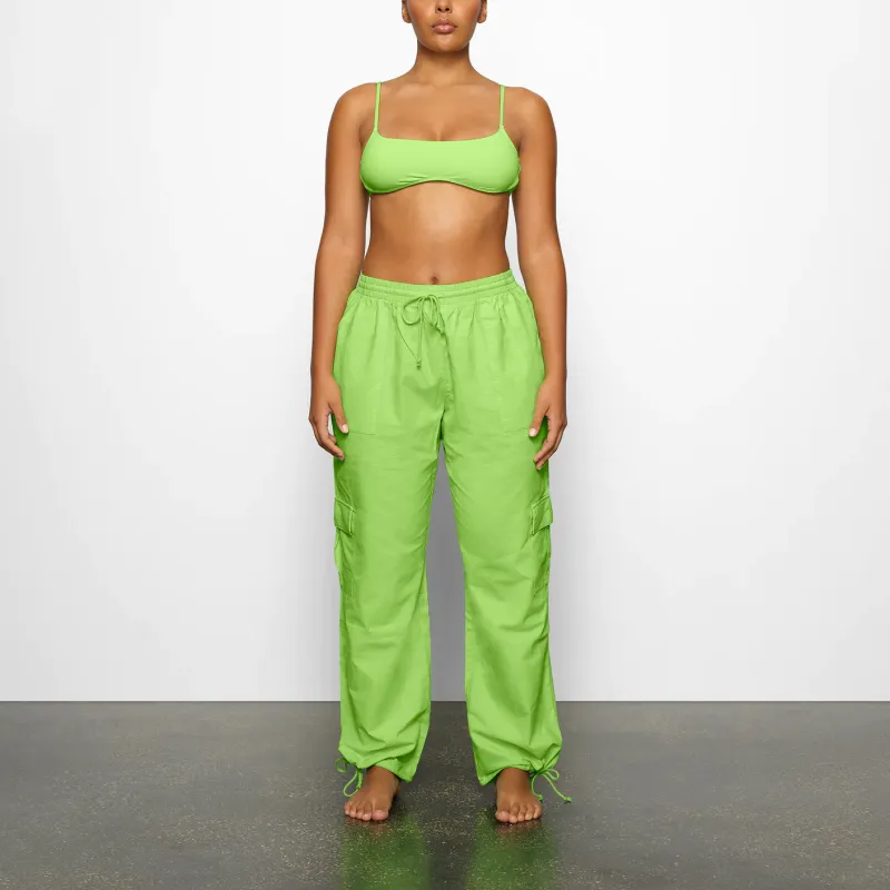 Skims Cargo Pants Women's Neon Green-1