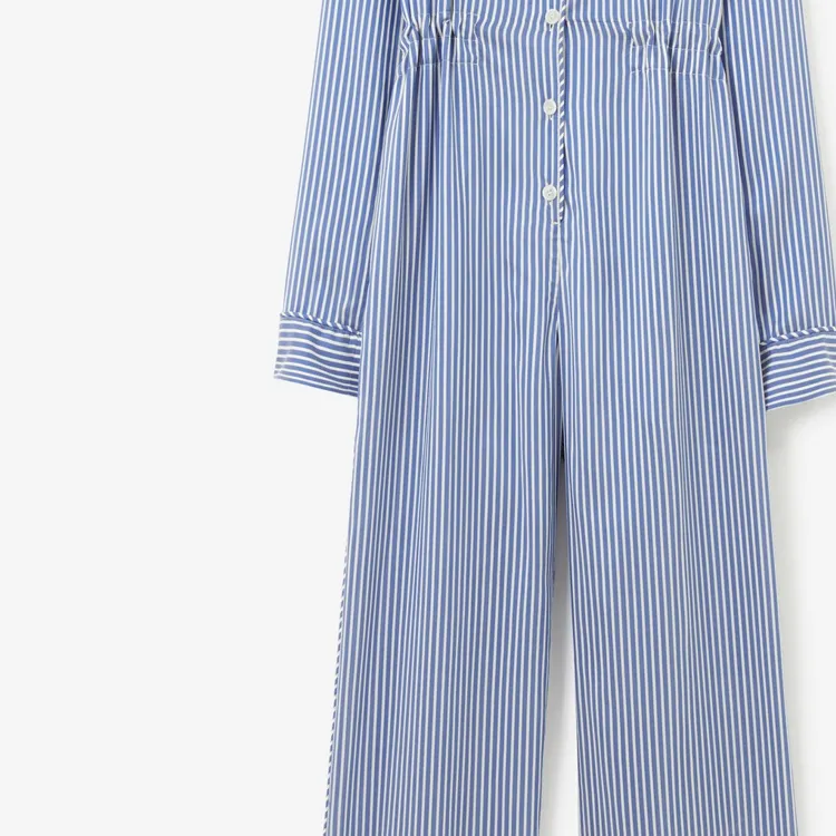 Burberry Jumpsuits Women's Blue-4