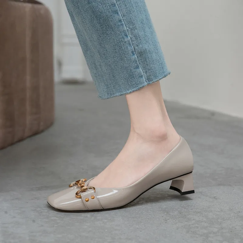 CAMEIDO High Heels Women's Nude-1