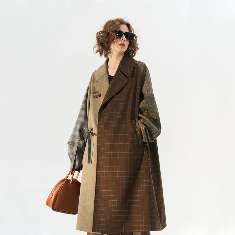 MODITEC Trench Coats Unisex Dark Brown-4