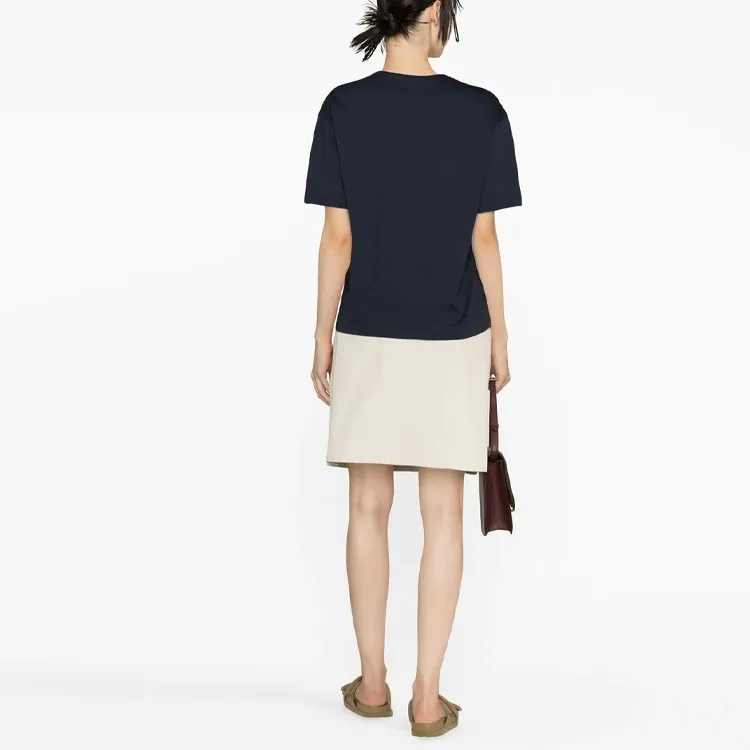A.P.C T-Shirts Women's Marine Blue-3