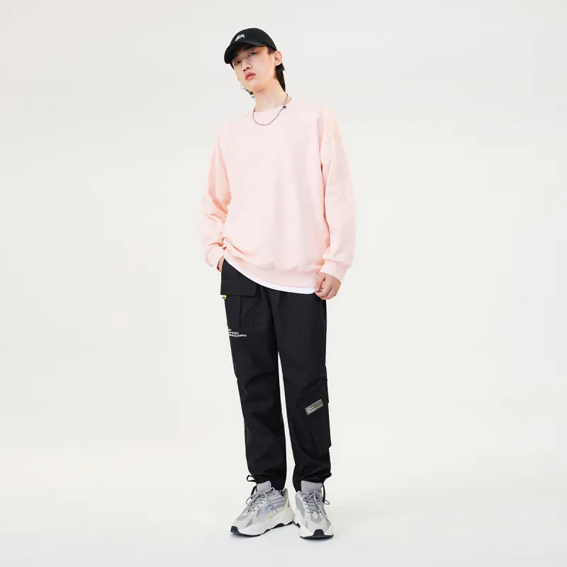 GUKUUL Casual Pants Men Black-7