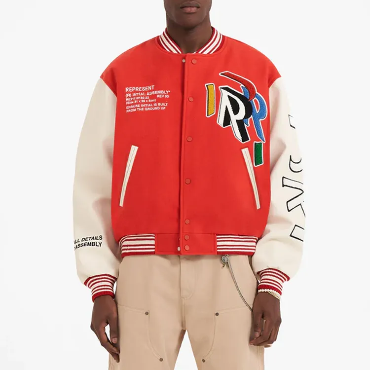 REPRESENT Initial Varsity Jacket-3