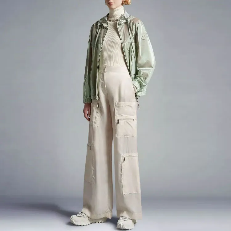 Moncler Jackets Women's Light Green-1