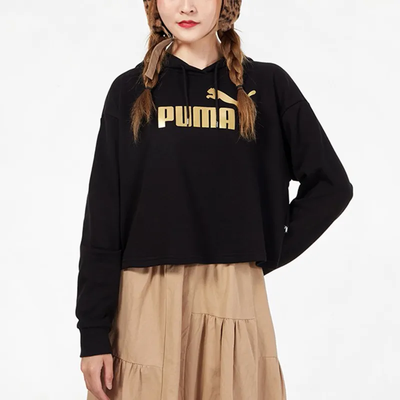PUMA Sweatshirts Women's Black-2