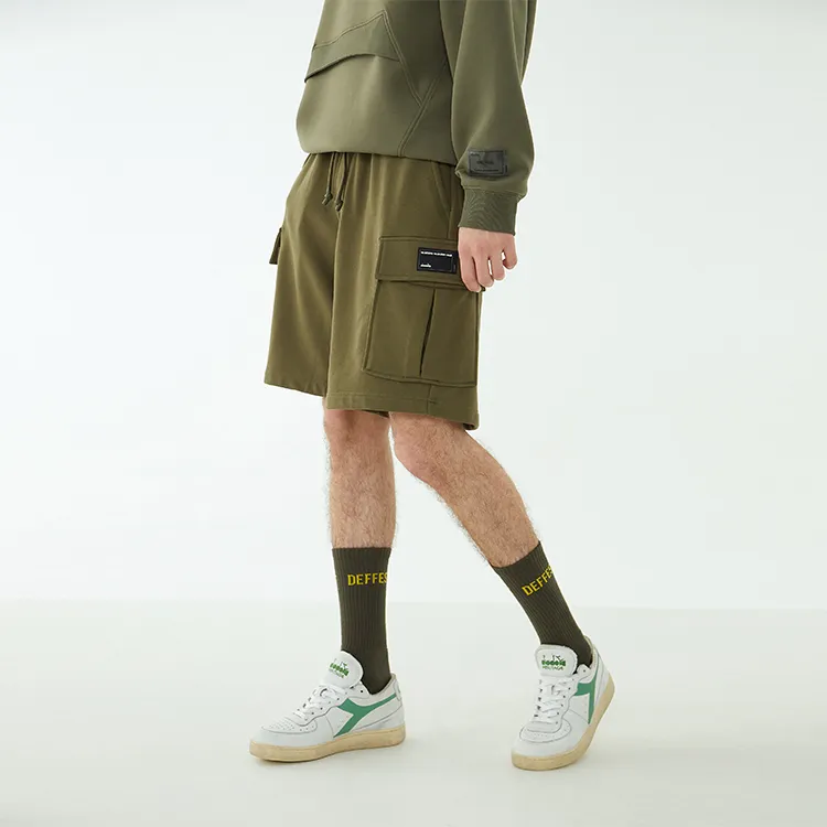 Diadora Loose Fit Shorts Men's Green-5