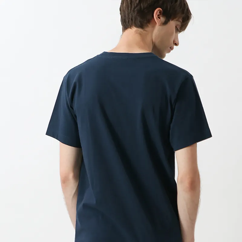 Champion T Shirt Japan Version Unisex Navy Blue-2
