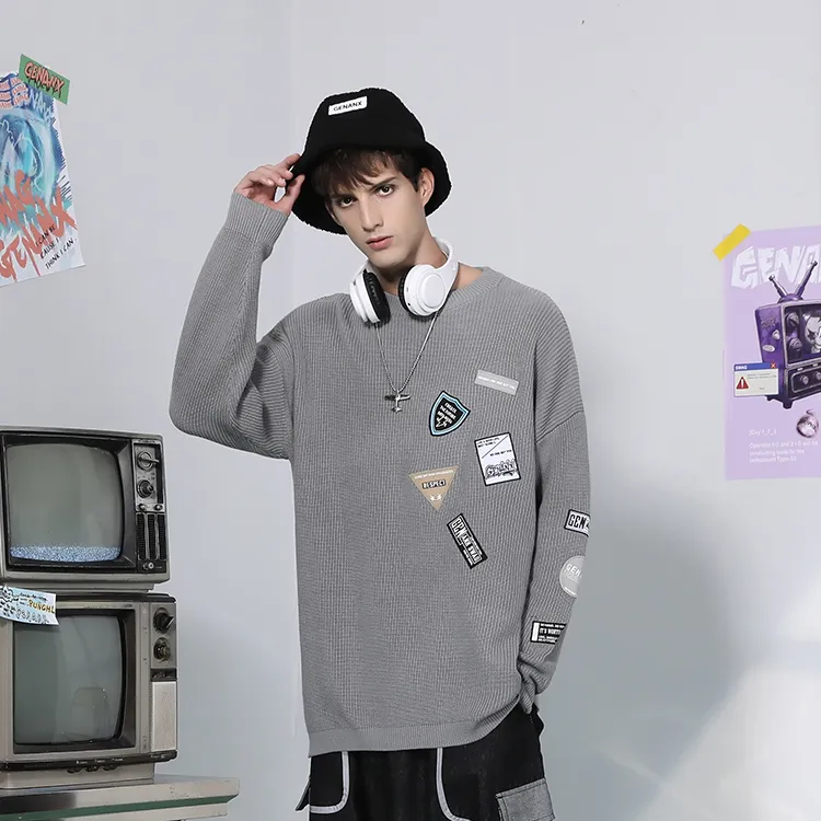 GENANX Sweaters Unisex-7