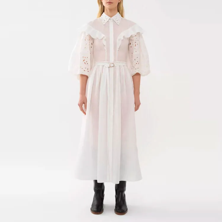Chloé Ballon Sleeved Dress-1