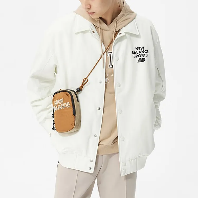 New Balance Puffer Jackets Unisex White-3