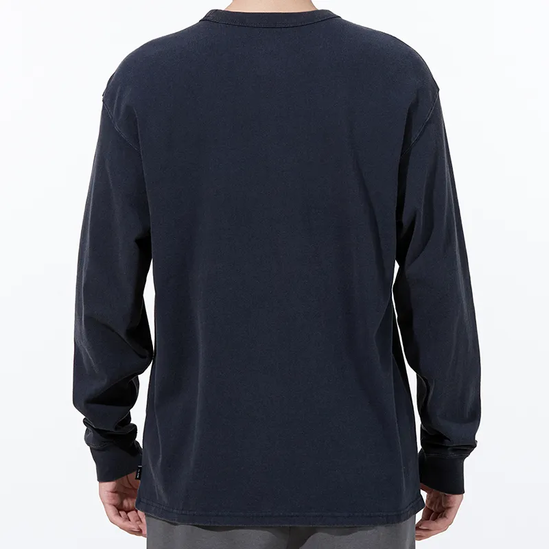 Nike T Shirts Men Navy Blue-3