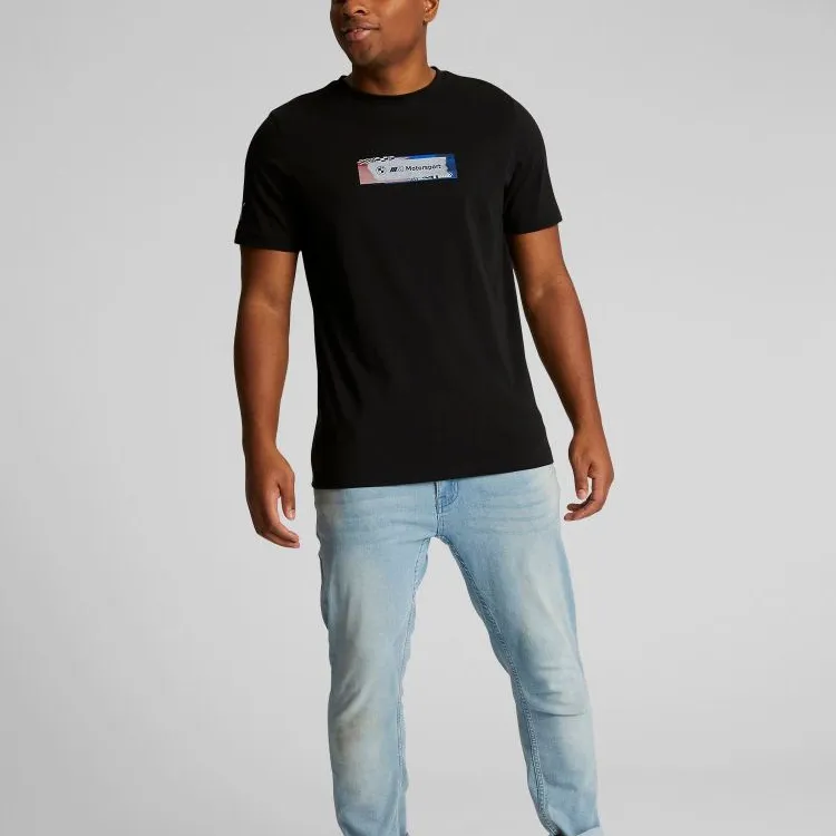 PUMA BMW T Shirts Unisex Black-2