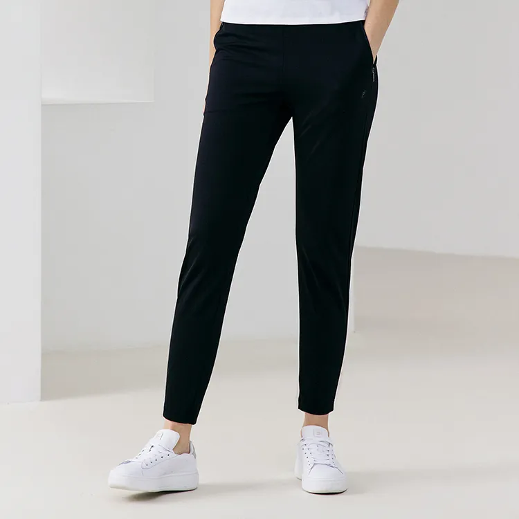 FILA Knitted Sweatpants Women's Jet Black-3