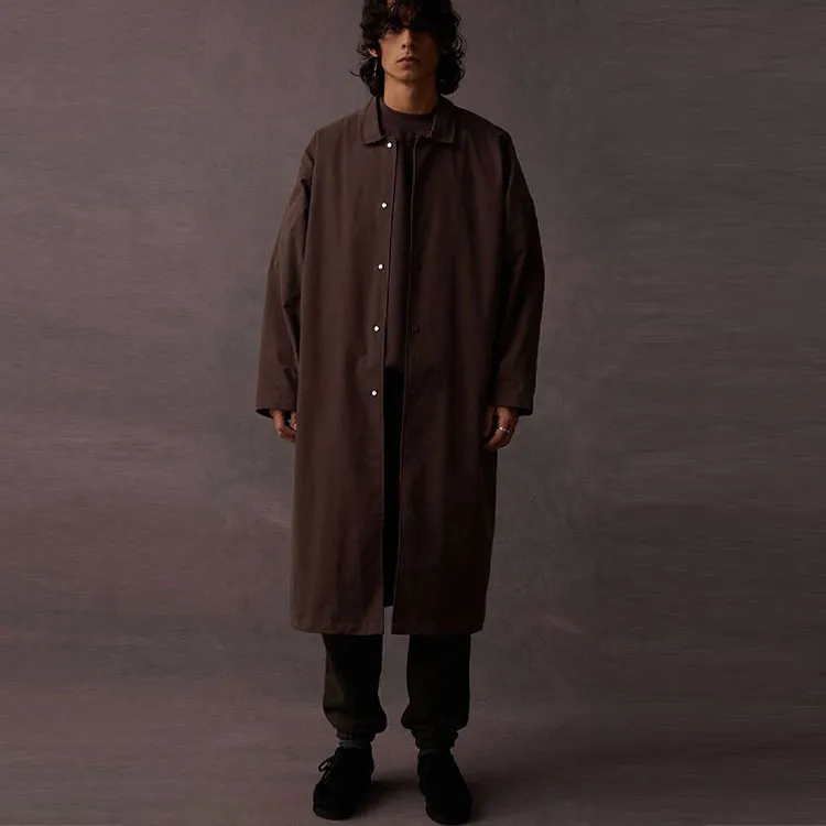 Fear Of God Essentials Twill weave Single breasted Coat-1