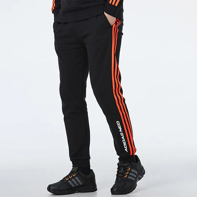 Adidas Knitted Sweatpants Men Black-2