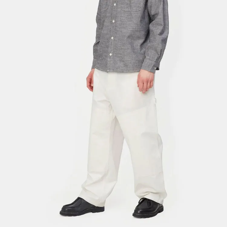 Carhartt WIP Mid Rise Wide Leg Jeans-5