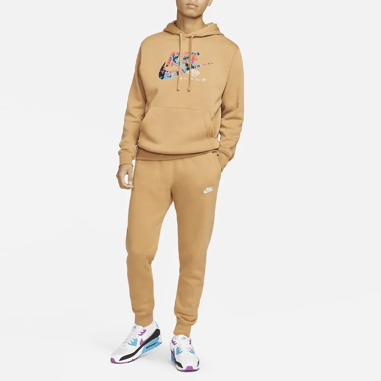Nike Knitted Sweatpants Men Orange-2