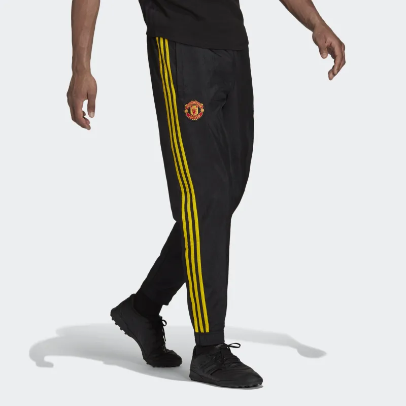 Adidas MUFC Knitted Sweatpants Men's Black-2