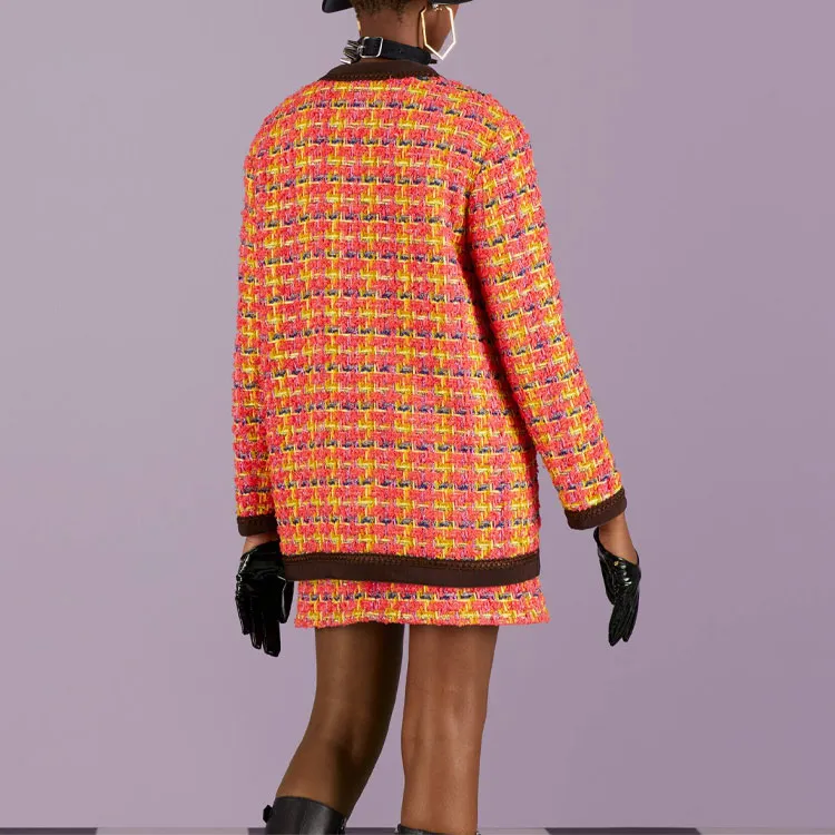 GUCCI Lamé Tweed Jacket-4