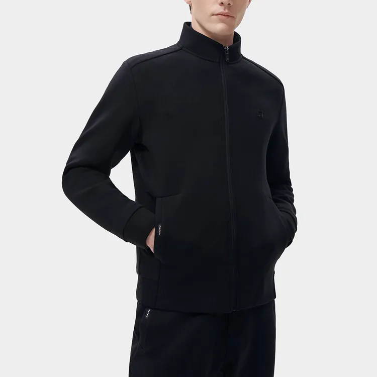 FILA Jackets Men Jet Black-4